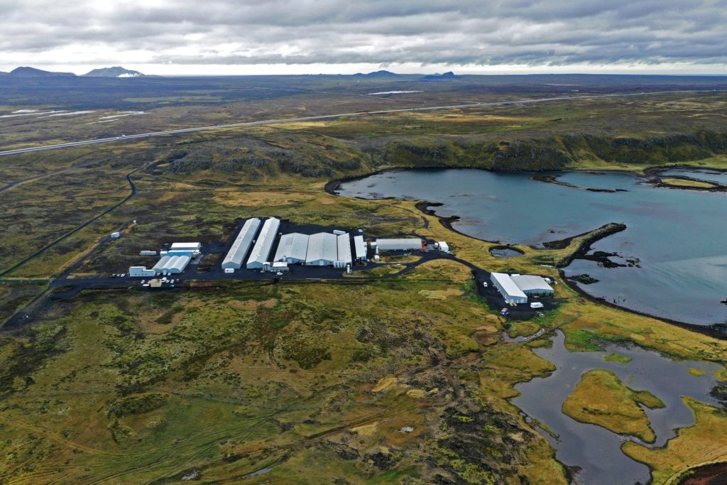 Vogavik site in Iceland